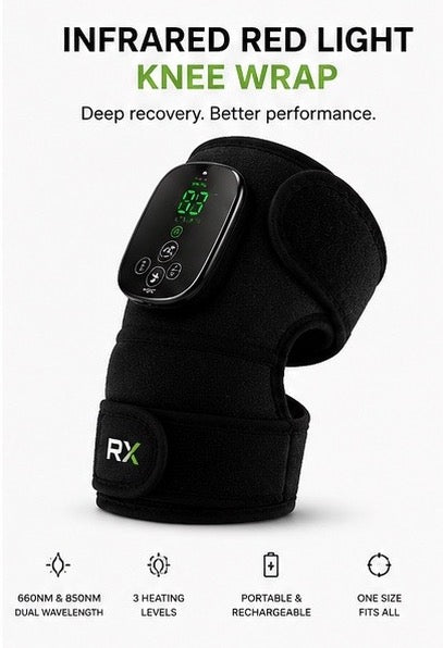 RecoveryX™ Infrared Red Light Knee Wrap
