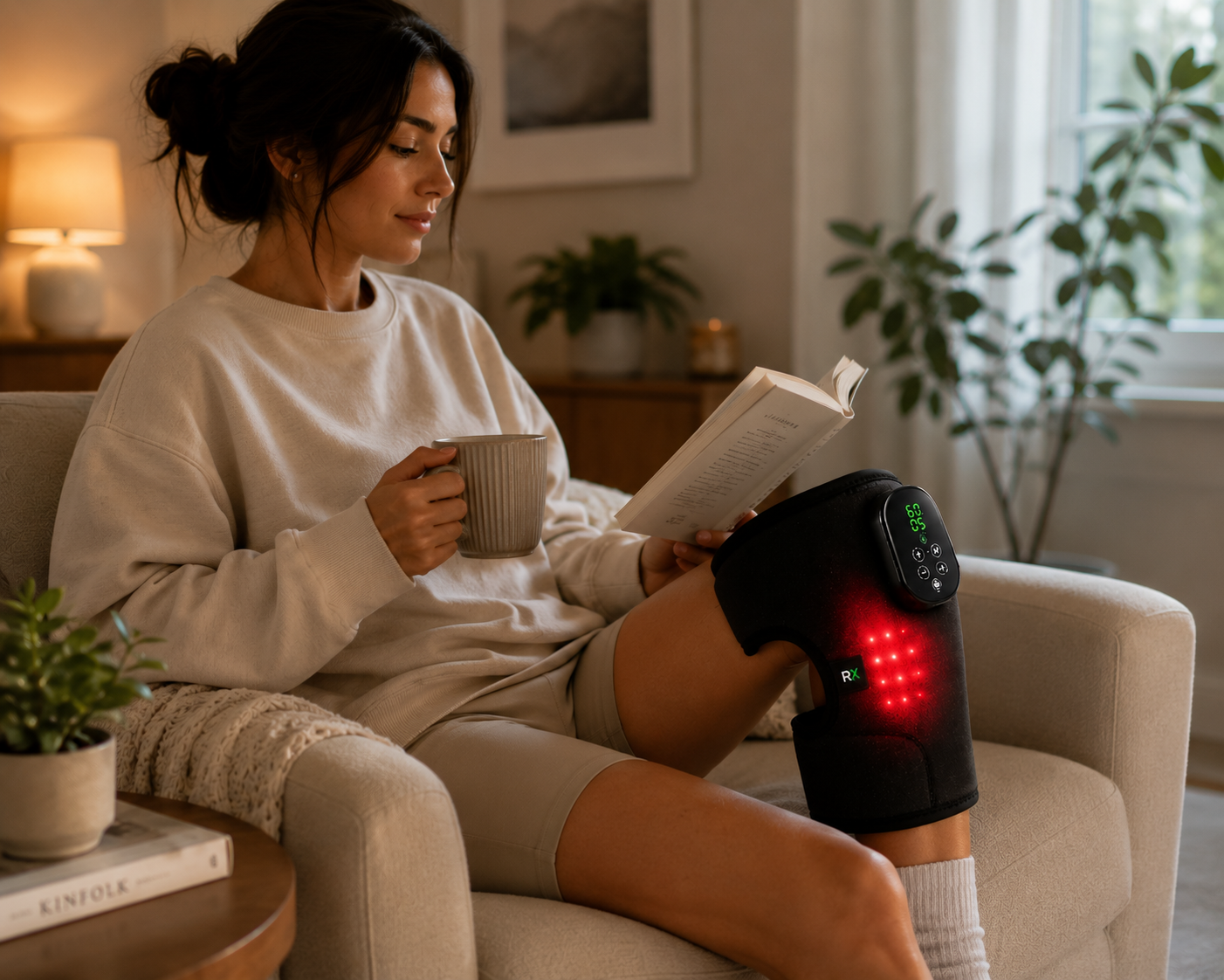 RecoveryX™ Infrared Red Light Knee Wrap