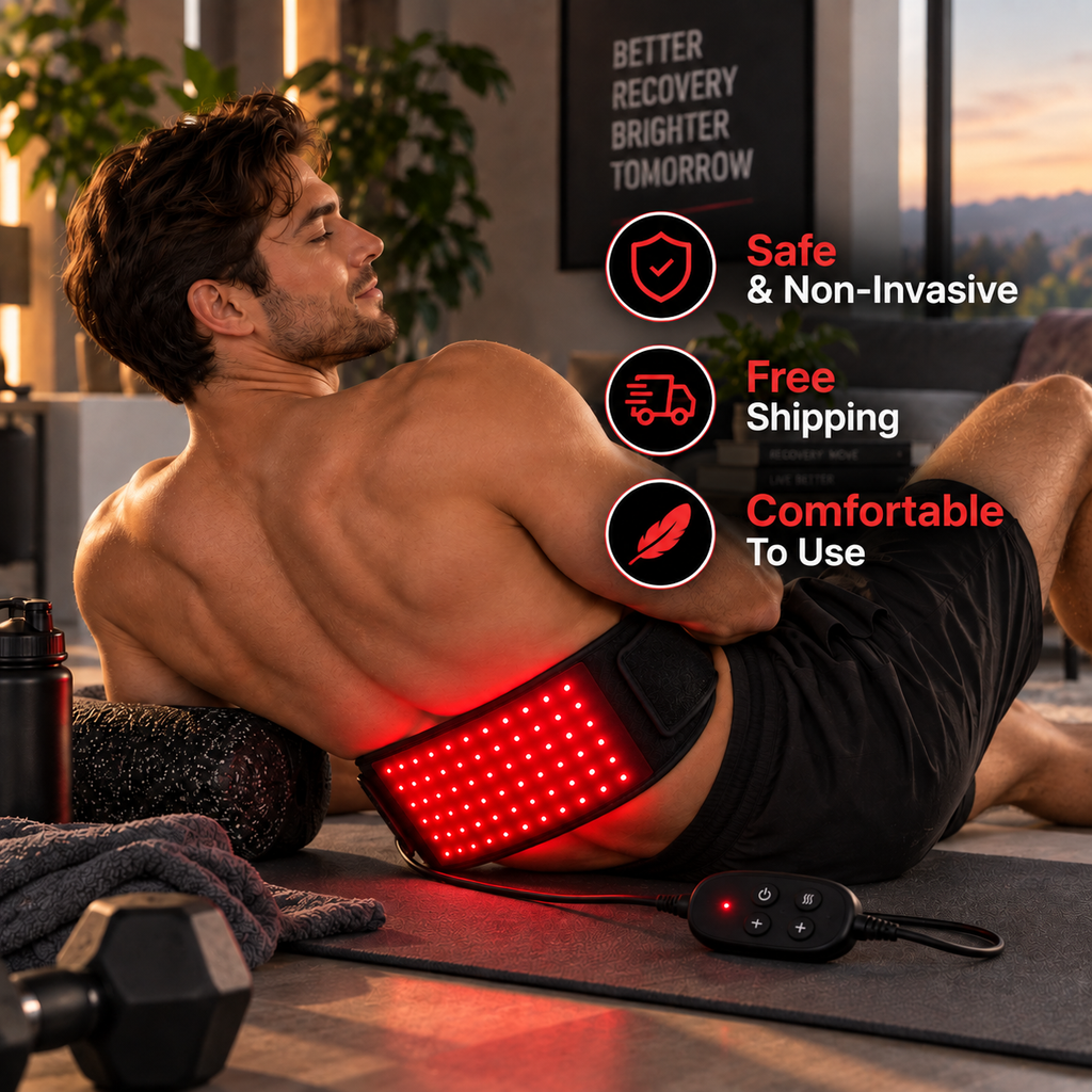 Portable Red Light Recovery Belt