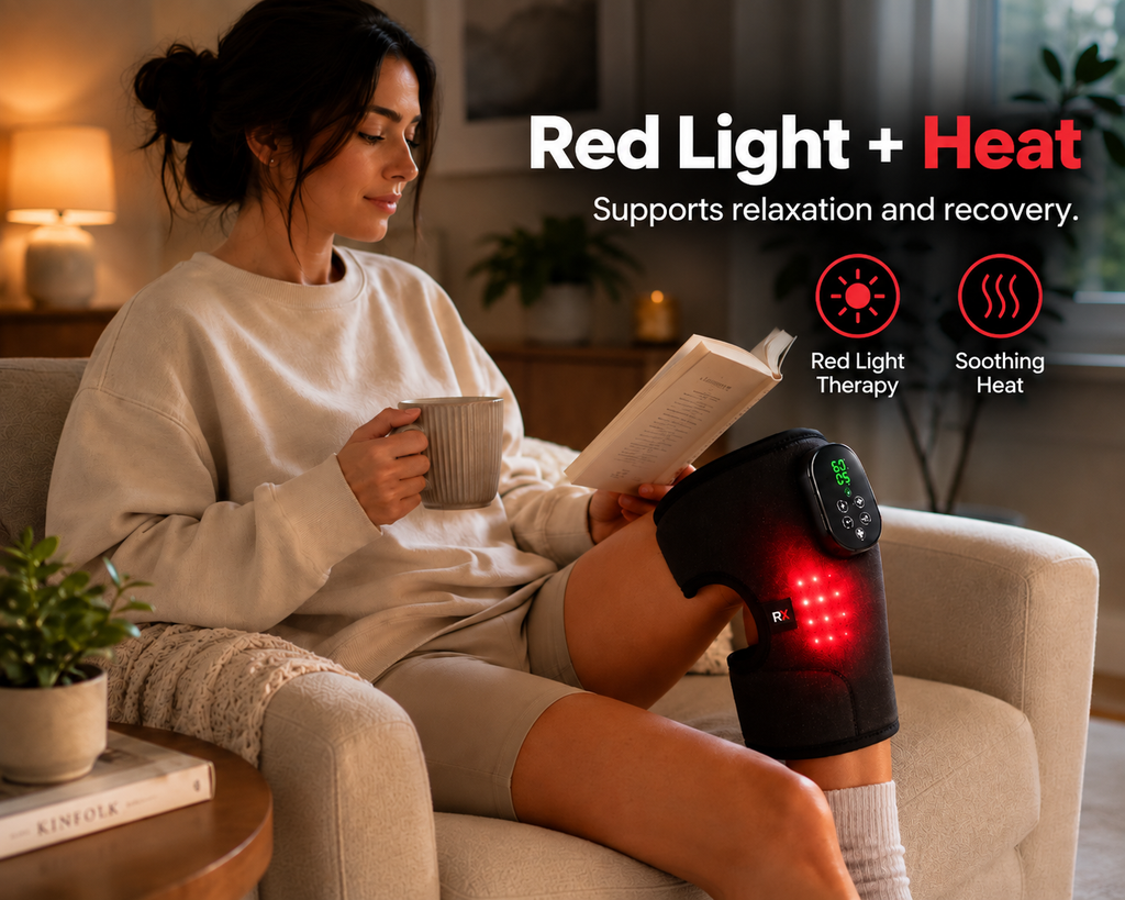RecoveryX™ Infrared Red Light Knee Wrap